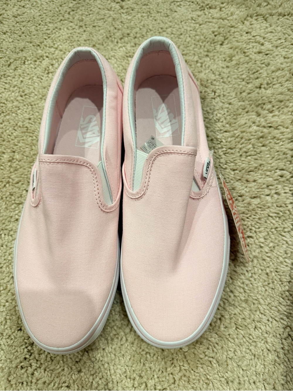 Vans Slip-On Sneakers NWT - Light Pink W9.5/M8